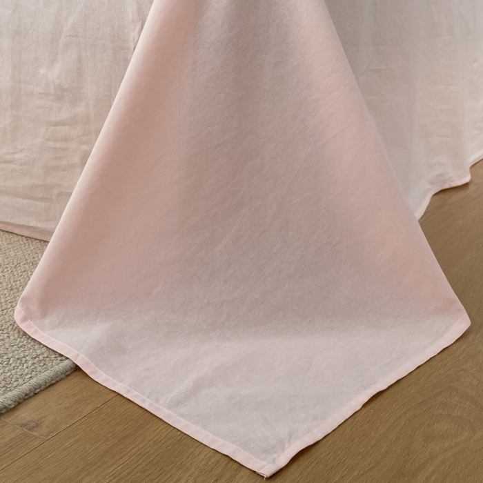 91家纺网 家纺一手货源 找家纺 2022新款40支13372全棉简约风水洗混搭四件套 蝴蝶结