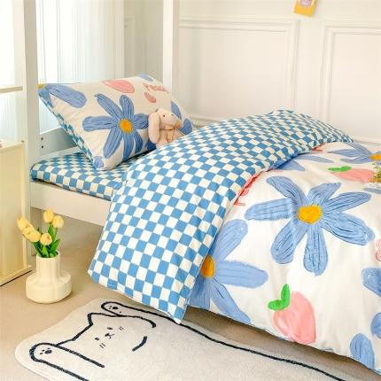 名兮 2022新款AB版清新全棉印花学生三四件套系列 小确幸