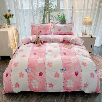 (总) 宏源家纺 2022新款亲肤棉芦荟棉四件套7月新花型