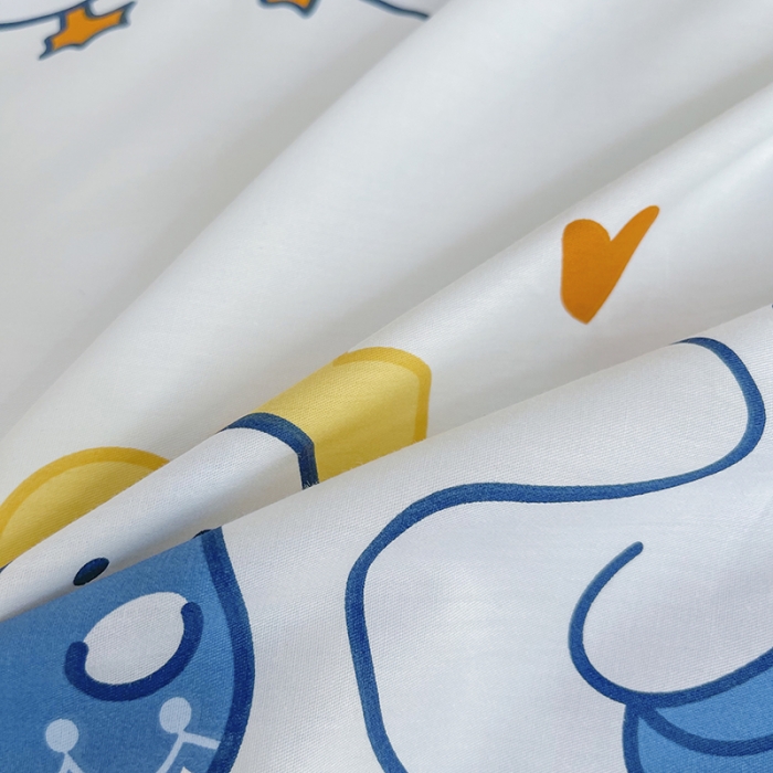 91家纺网 家纺一手货源 找家纺 感遇家纺 2022新款全棉印花系列四件套-第四批 快乐鸭