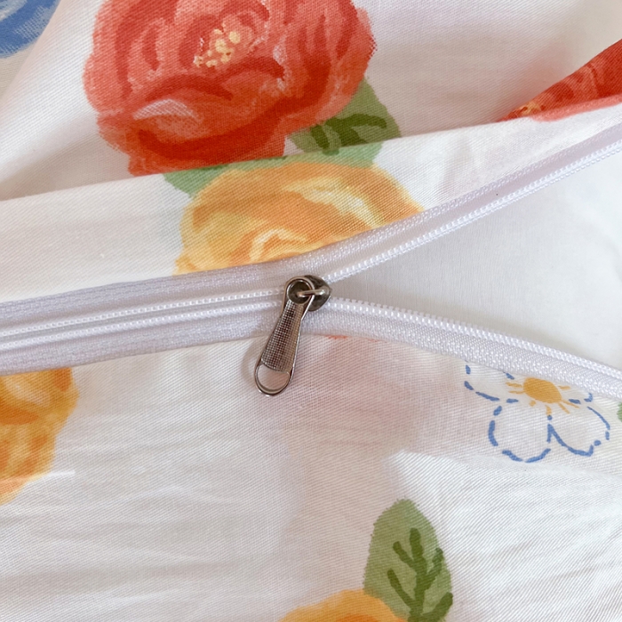 91家纺网 家纺一手货源 找家纺 感遇家纺 2022新款全棉印花系列四件套-第四批 小玫瑰