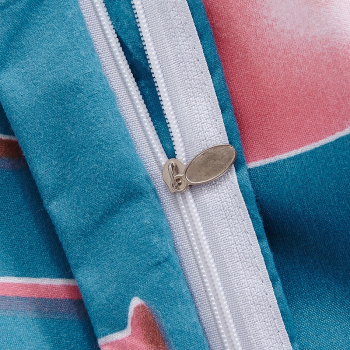 91家纺网 家纺一手货源 找家纺 美莱 2022新款夹棉加厚床裙单件床罩床裙防滑保护套 火烈鸟