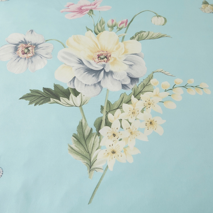 91家纺网 家纺一手货源 找家纺 美莱 2022新款夹棉加厚床裙单件床罩床裙防滑保护套 蕉叶情深