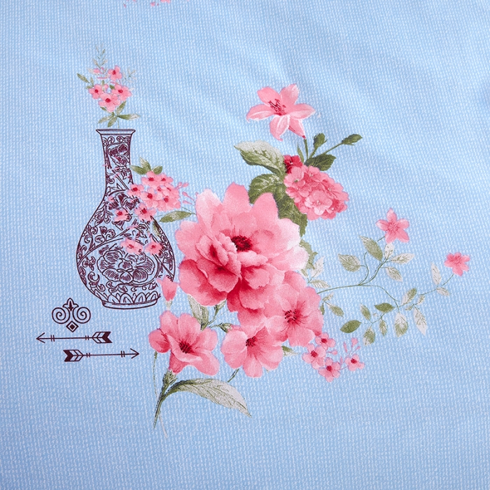 91家纺网 家纺一手货源 找家纺 美莱 2022新款夹棉加厚床裙单件床罩床裙防滑保护套 精致花宴