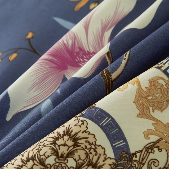 91家纺网 家纺一手货源 找家纺 美莱 2022新款夹棉加厚床裙单件床罩床裙防滑保护套 陌上繁花