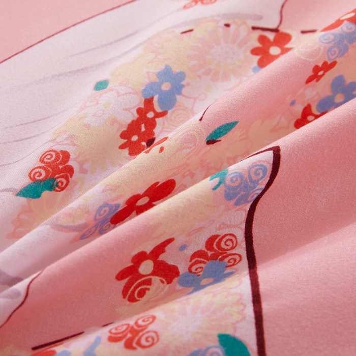 91家纺网 家纺一手货源 找家纺 美莱 2022新款夹棉加厚床裙单件床罩床裙防滑保护套 甜蜜爱情