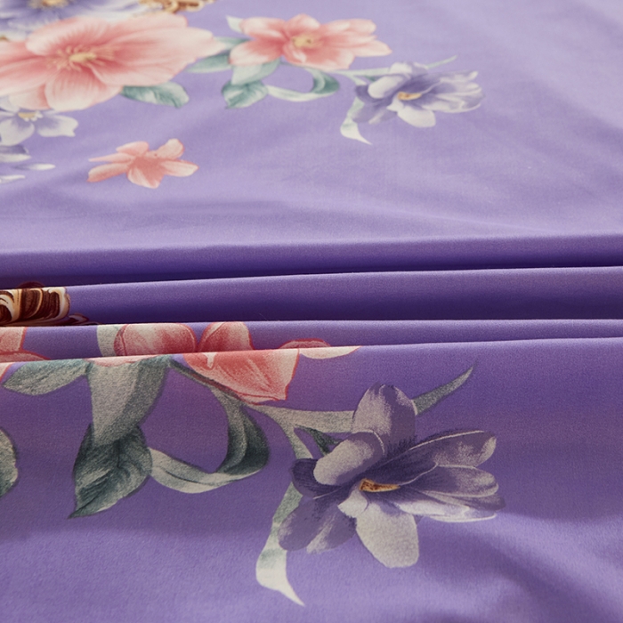 91家纺网 家纺一手货源 找家纺 美莱 2022新款夹棉加厚床裙单件床罩床裙防滑保护套 温情花恋