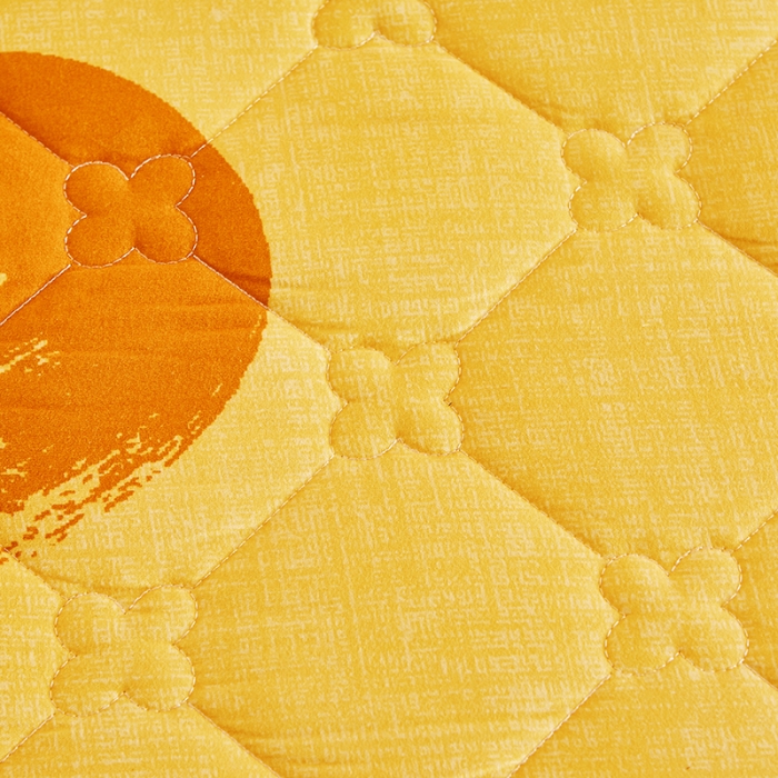 91家纺网 家纺一手货源 找家纺 美莱 2022新款夹棉加厚床裙单件床罩床裙防滑保护套 心想事成