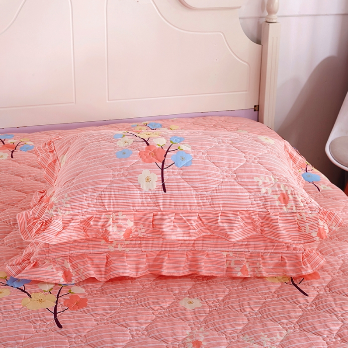 91家纺网 家纺一手货源 找家纺 美莱 2022新款夹棉加厚床裙单件床罩床裙防滑保护套 一米阳光