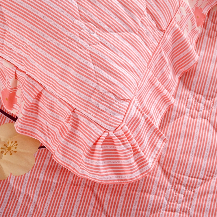 91家纺网 家纺一手货源 找家纺 美莱 2022新款夹棉加厚床裙单件床罩床裙防滑保护套 一米阳光