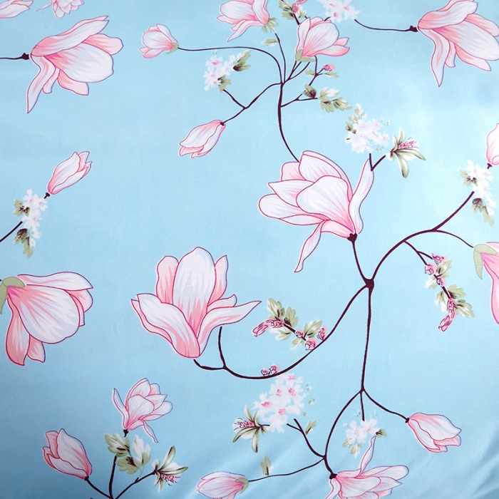 91家纺网 家纺一手货源 找家纺 美莱 2022新款夹棉加厚床裙单件床罩床裙防滑保护套 雨梦兰心