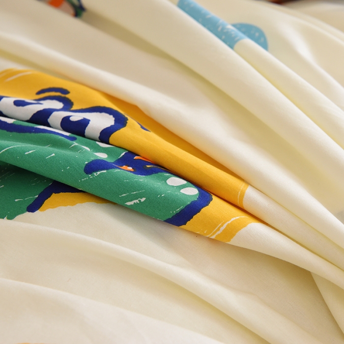 91家纺网 家纺一手货源 找家纺 麦伦家居 2022新款全棉40支13372全棉学生三件套 蒂诺龙