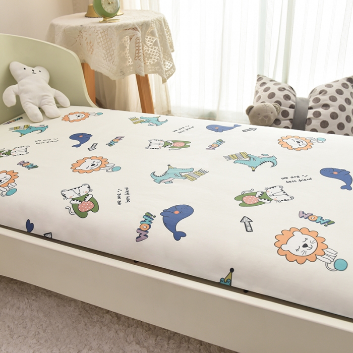 91家纺网 家纺一手货源 找家纺 宝贝优选 2022新款全棉儿童四季床垫可拆卸款+一体款 生日派对（可拆卸款）