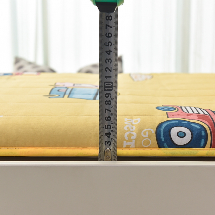 91家纺网 家纺一手货源 找家纺 宝贝优选 2022新款全棉儿童四季床垫可拆卸款+一体款 工程车（一体款）