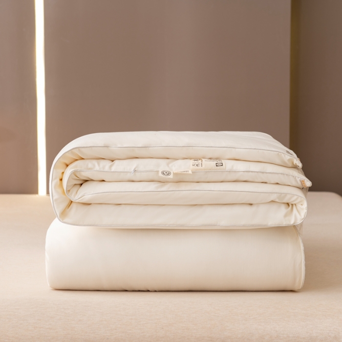 91家纺网 家纺一手货源 找家纺 永耀 2022新款原棉大豆被电商直播爆款不断货 原棉白