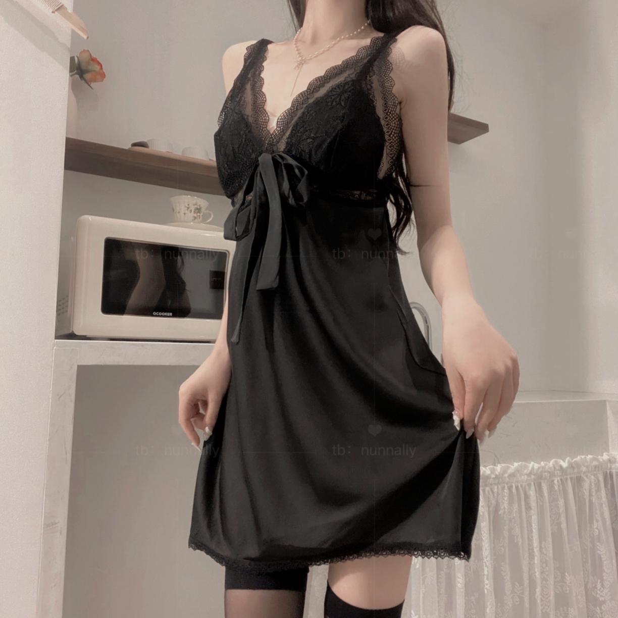 91家纺网 家纺一手货源 找家纺 洛兰沙 2022新款蝴蝶结睡衣