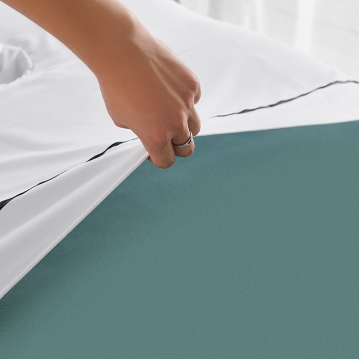 91家纺网 家纺一手货源 找家纺 不打烊 2025新款磨毛化纤隔脏三件套