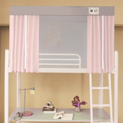 91家纺网 家纺一手货源 找家纺 总飞轮海学生全遮光棉麻蚊帐WXL-1（铁艺烤漆支架送收纳袋）