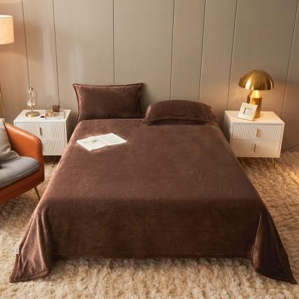 91家纺网 家纺一手货源 找家纺 雅萱 2022新款牛奶绒多功能毛毯 咖啡