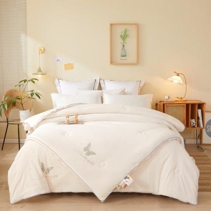 91家纺网 家纺一手货源 找家纺 （总）易展家居 2024新款大豆纤维拉链二合一子母被