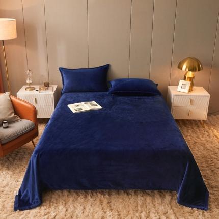 雅萱 2022新款牛奶绒多功能毛毯 宝石蓝