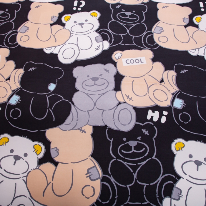 91家纺网 家纺一手货源 找家纺 乐居坊 2022新款芦荟棉四件套布偶熊