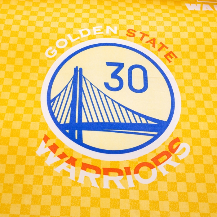 91家纺网 家纺一手货源 找家纺 乐居坊 2022新款芦荟棉四件套金州勇士-主