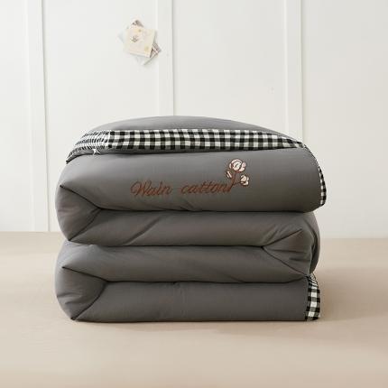 91家纺网 家纺一手货源 找家纺 （总）鸣升家纺 新款全棉水洗棉冬被春秋被夏被棉花被