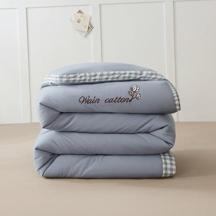 91家纺网 家纺一手货源 找家纺 （总）鸣升家纺 新款全棉水洗棉冬被春秋被夏被棉花被