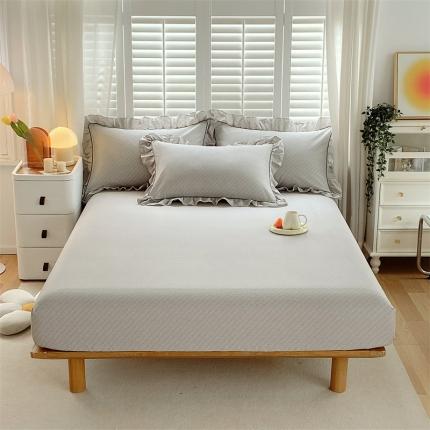 91家纺网 家纺一手货源 找家纺 宝齐莱家纺 2022新款韩版全棉13372印花单床笠 简单爱