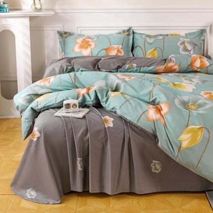 91家纺网 家纺一手货源 找家纺 （总）星期三 2022年7月新款铂金全棉13372四件套（加老板微信有会员价）