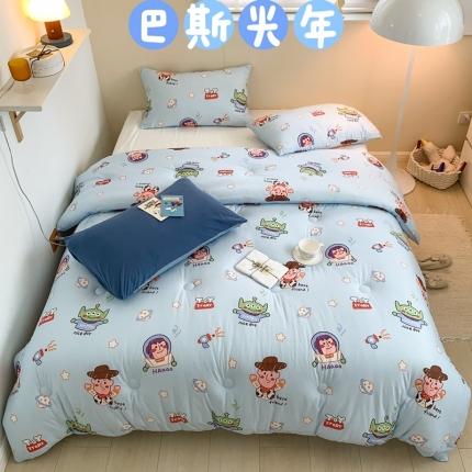 91家纺网 家纺一手货源 找家纺 星期八 2022新款迪士尼春秋被冬被 巴斯光年