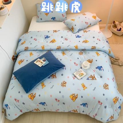 91家纺网 家纺一手货源 找家纺 星期八 2022新款迪士尼春秋被冬被 跳跳虎