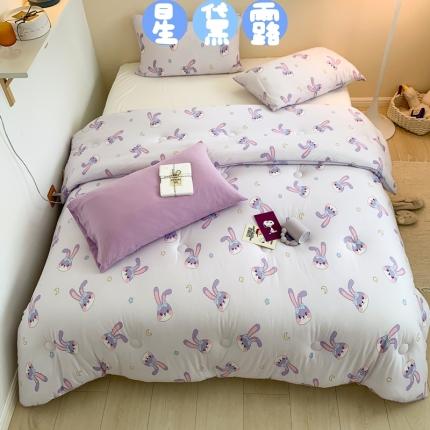 91家纺网 家纺一手货源 找家纺 星期八 2022新款迪士尼春秋被冬被 星黛露