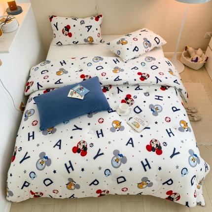 星期八 2022新款迪士尼春秋被冬被 happy米奇