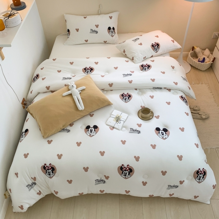 91家纺网 家纺一手货源 找家纺 星期八 2022新款迪士尼春秋被冬被 mickey