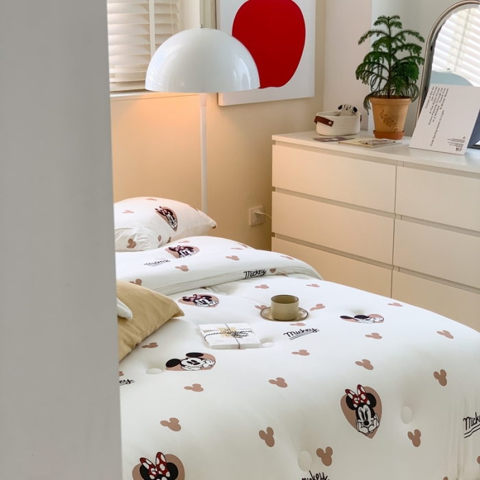 91家纺网 家纺一手货源 找家纺 星期八 2022新款迪士尼春秋被冬被 mickey