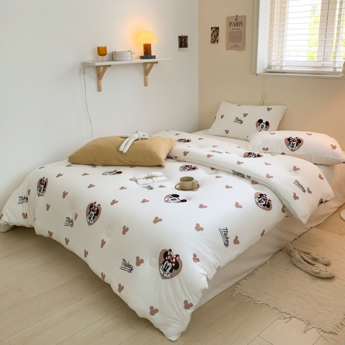 91家纺网 家纺一手货源 找家纺 星期八 2022新款迪士尼春秋被冬被 mickey