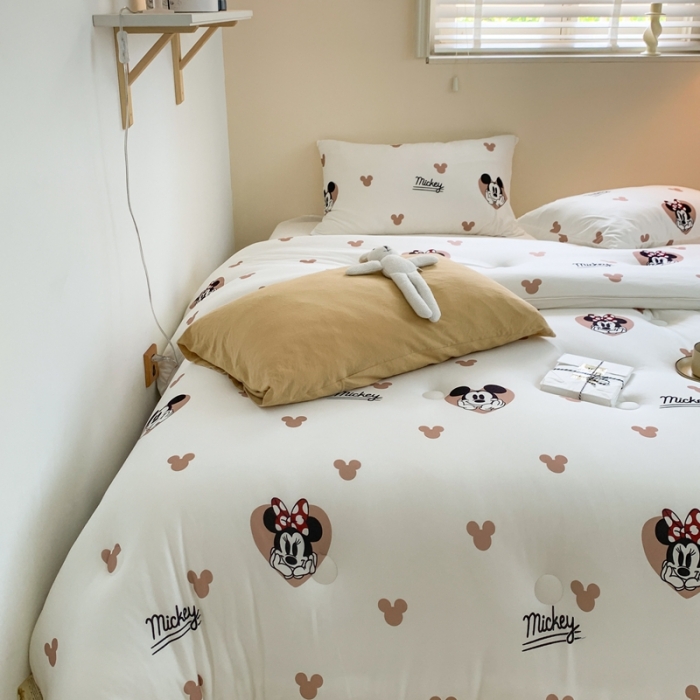 91家纺网 家纺一手货源 找家纺 星期八 2022新款迪士尼春秋被冬被 mickey