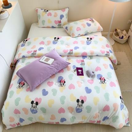 星期八 2022新款迪士尼春秋被冬被 爱心米妮