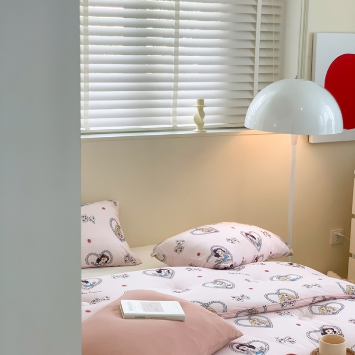 91家纺网 家纺一手货源 找家纺 星期八 2022新款迪士尼春秋被冬被 公主