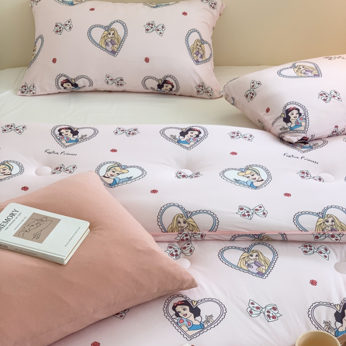 91家纺网 家纺一手货源 找家纺 星期八 2022新款迪士尼春秋被冬被 公主