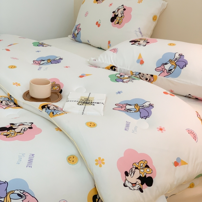 91家纺网 家纺一手货源 找家纺 星期八 2022新款迪士尼春秋被冬被 米妮黛西