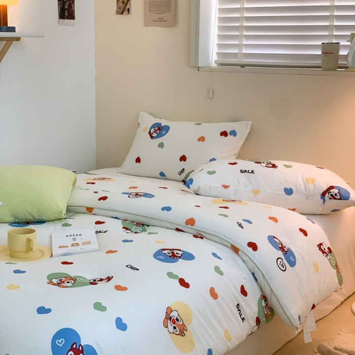 91家纺网 家纺一手货源 找家纺 星期八 2022新款迪士尼春秋被冬被 松鼠兄弟