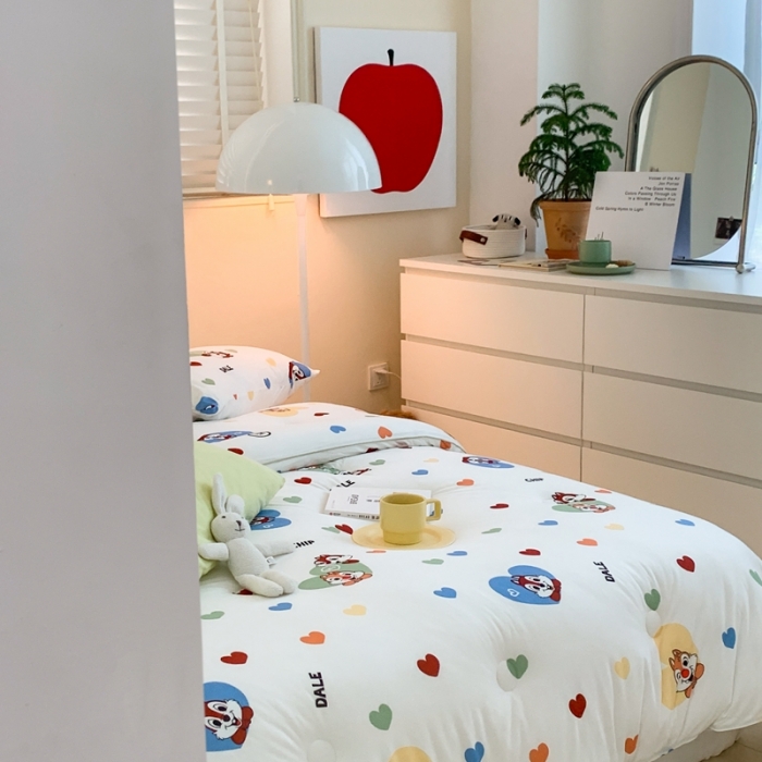 91家纺网 家纺一手货源 找家纺 星期八 2022新款迪士尼春秋被冬被 松鼠兄弟