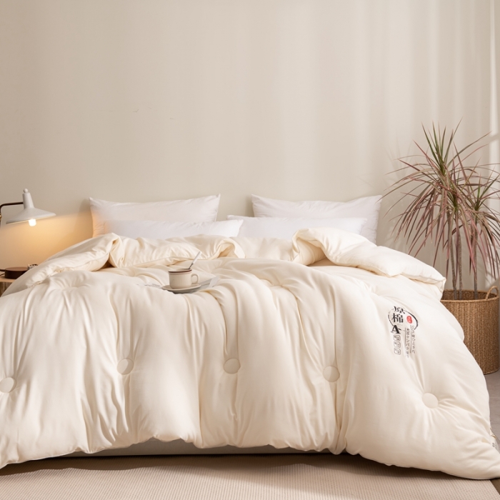 91家纺网 家纺一手货源 找家纺 （总）永耀2022新款原棉大豆被子冬被春秋夏凉被电商直播爆款