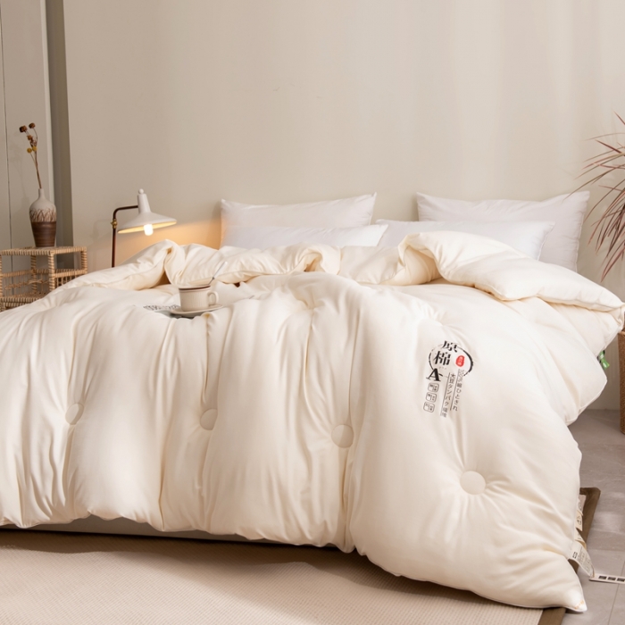 91家纺网 家纺一手货源 找家纺 （总）永耀2022新款原棉大豆被子冬被春秋夏凉被电商直播爆款