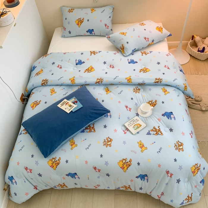 91家纺网 家纺一手货源 找家纺 星期八 2022新款迪士尼春秋被冬被 跳跳虎