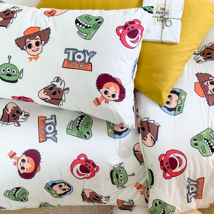 91家纺网 家纺一手货源 找家纺 星期八 2022新款迪士尼春秋被冬被 玩具总动员