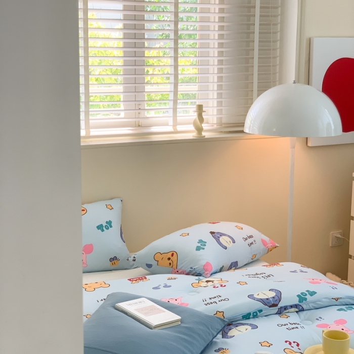 91家纺网 家纺一手货源 找家纺 星期八 2022新款迪士尼春秋被冬被 维尼乐园